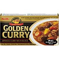Los mejores  - S&amp-B golden Curry - Curry Japones en Pastilla- Picante 220 g